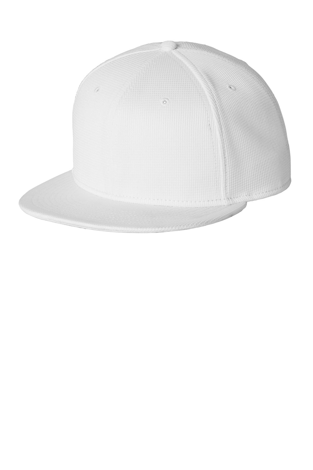 New Era® Pivot Flat Bill Snapback Cap - White - OSFA