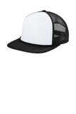 New Era® Foam Rope Trucker Cap - White/ Black/ Black - OSFA