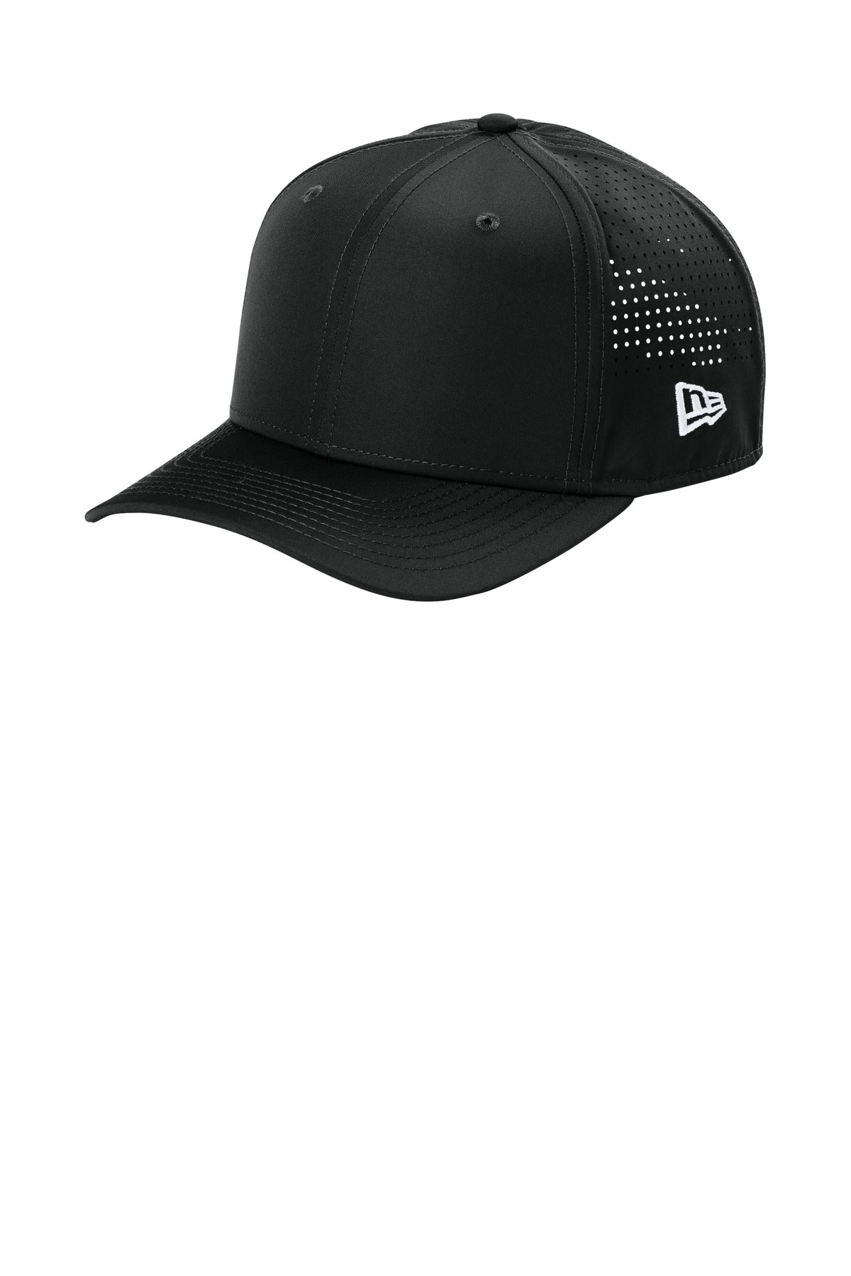 New Era® 9SEVENTY® Perforated Snapback Cap - Black - OSFA
