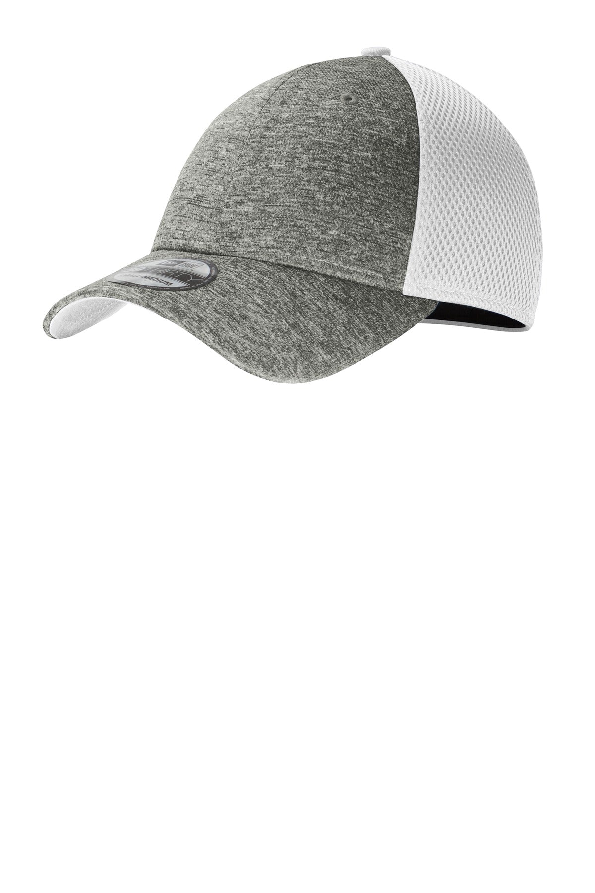 New Era® Shadow Stretch Mesh Cap - White/ Shadow Heather - S/M
