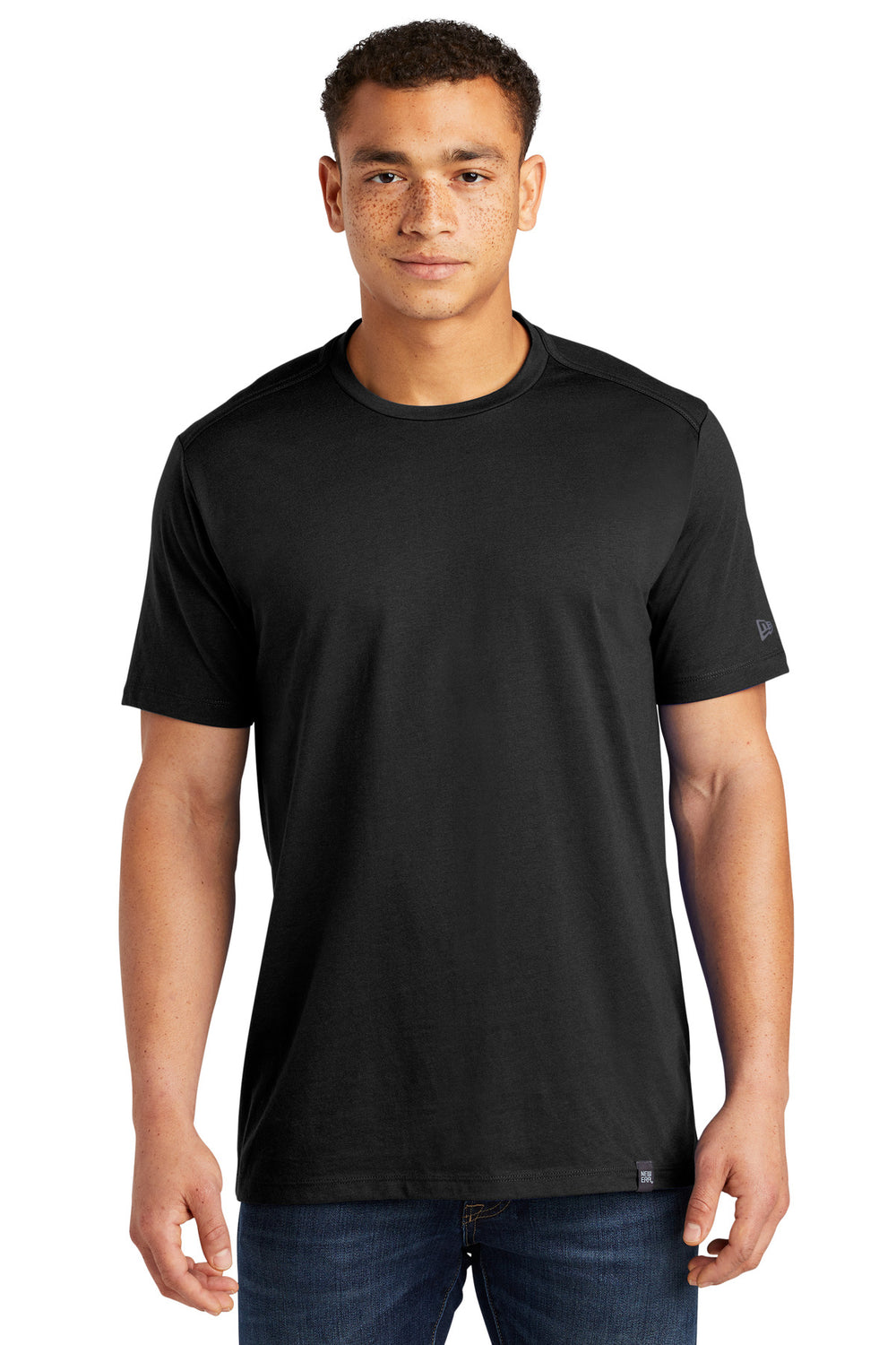 New Era ® Heritage Blend Crew Tee - Black - XS