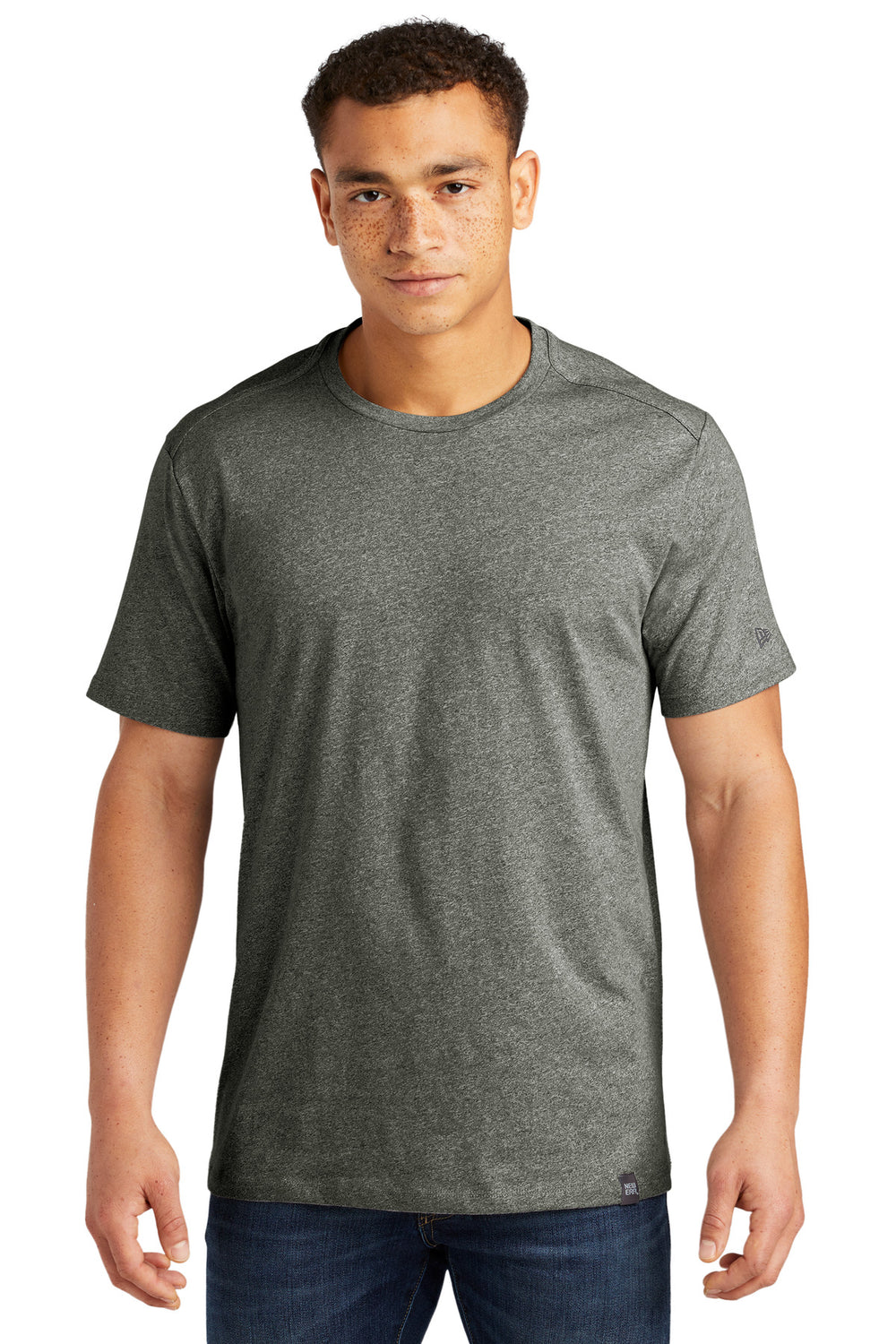 New Era ® Heritage Blend Crew Tee - Black Twist - XS