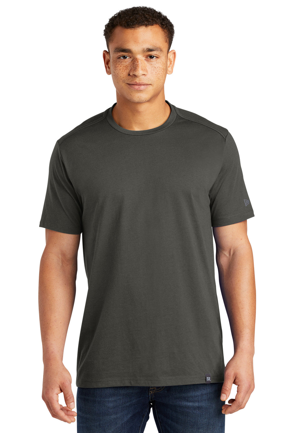 New Era ® Heritage Blend Crew Tee - Graphite - XS