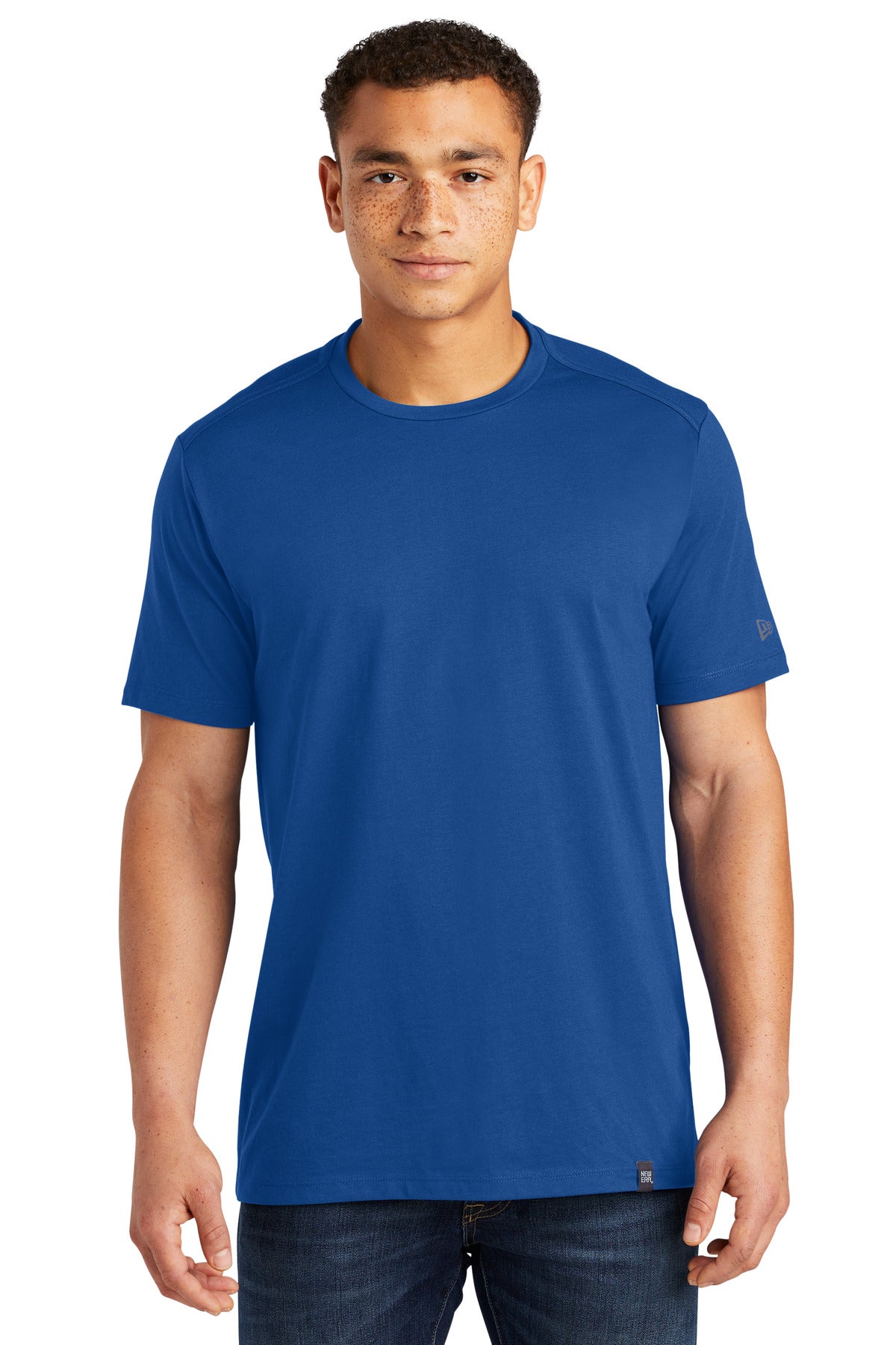 New Era ® Heritage Blend Crew Tee - Royal - XS