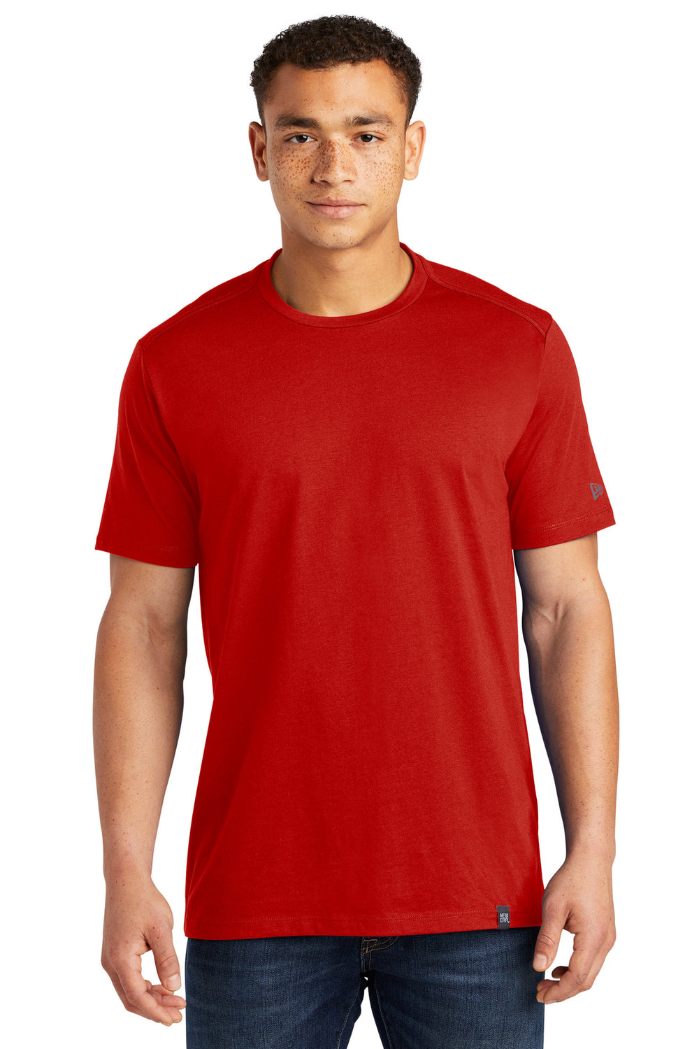 New Era ® Heritage Blend Crew Tee - Scarlet - XS