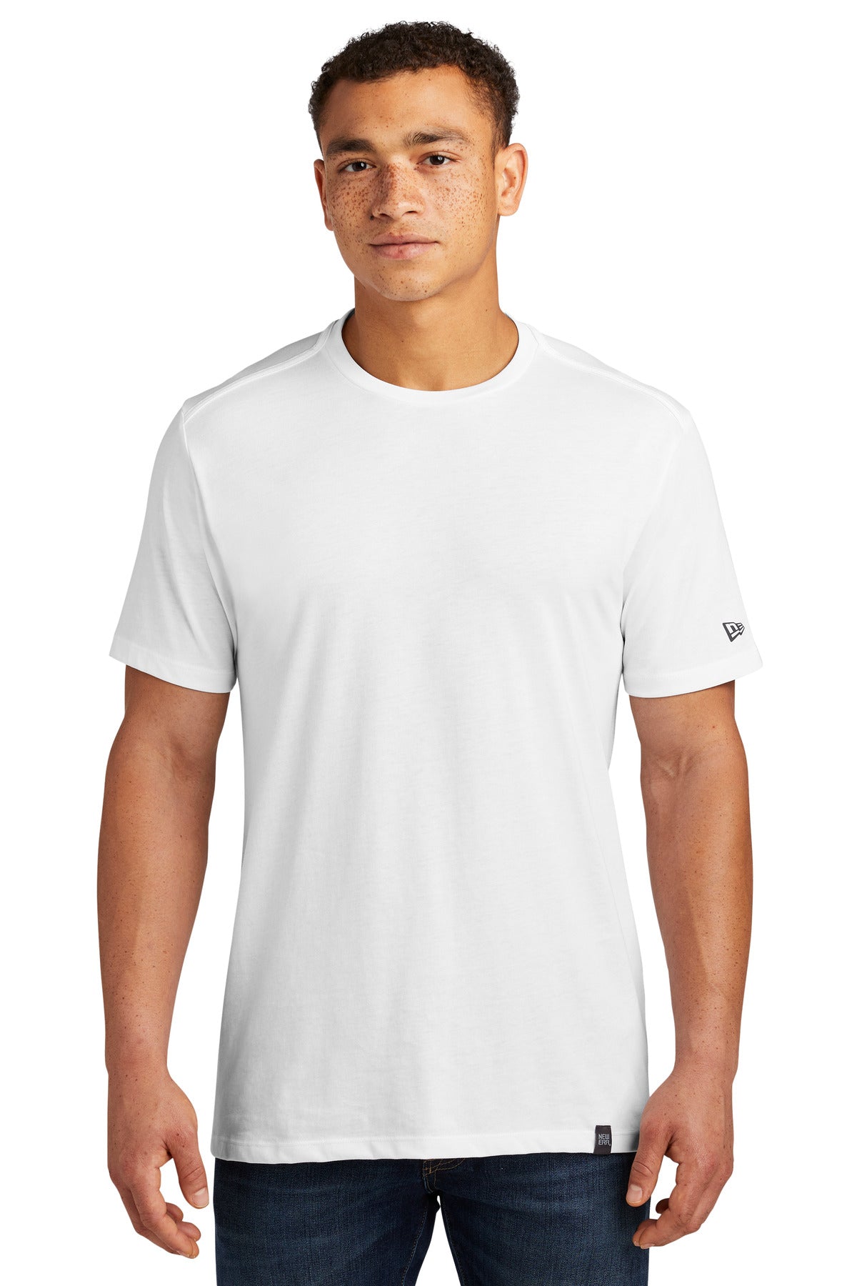 New Era ® Heritage Blend Crew Tee - White - XS