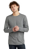 New Era ® Heritage Blend Long Sleeve Crew Tee - Shadow Grey Heather - XS