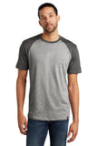 New Era ® Heritage Blend Varsity Tee - Graphite/ Light Graphite Twist - XS