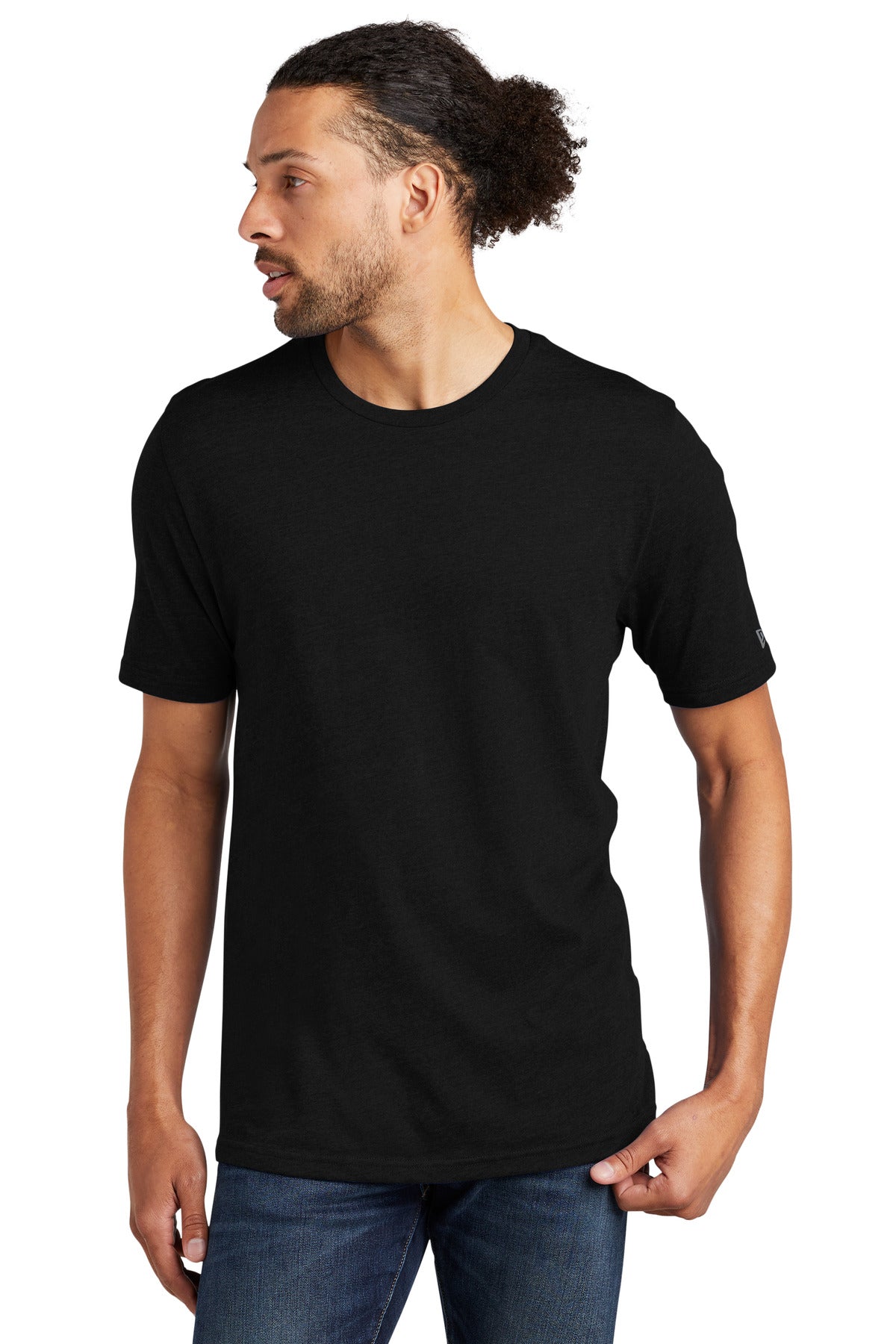 New Era ® Tri-Blend Tee - Black Solid - XS