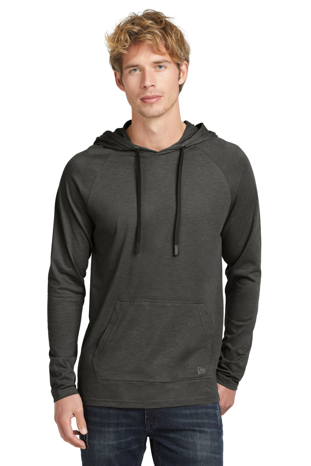 New Era® Tri-Blend Hoodie - Graphite - XS