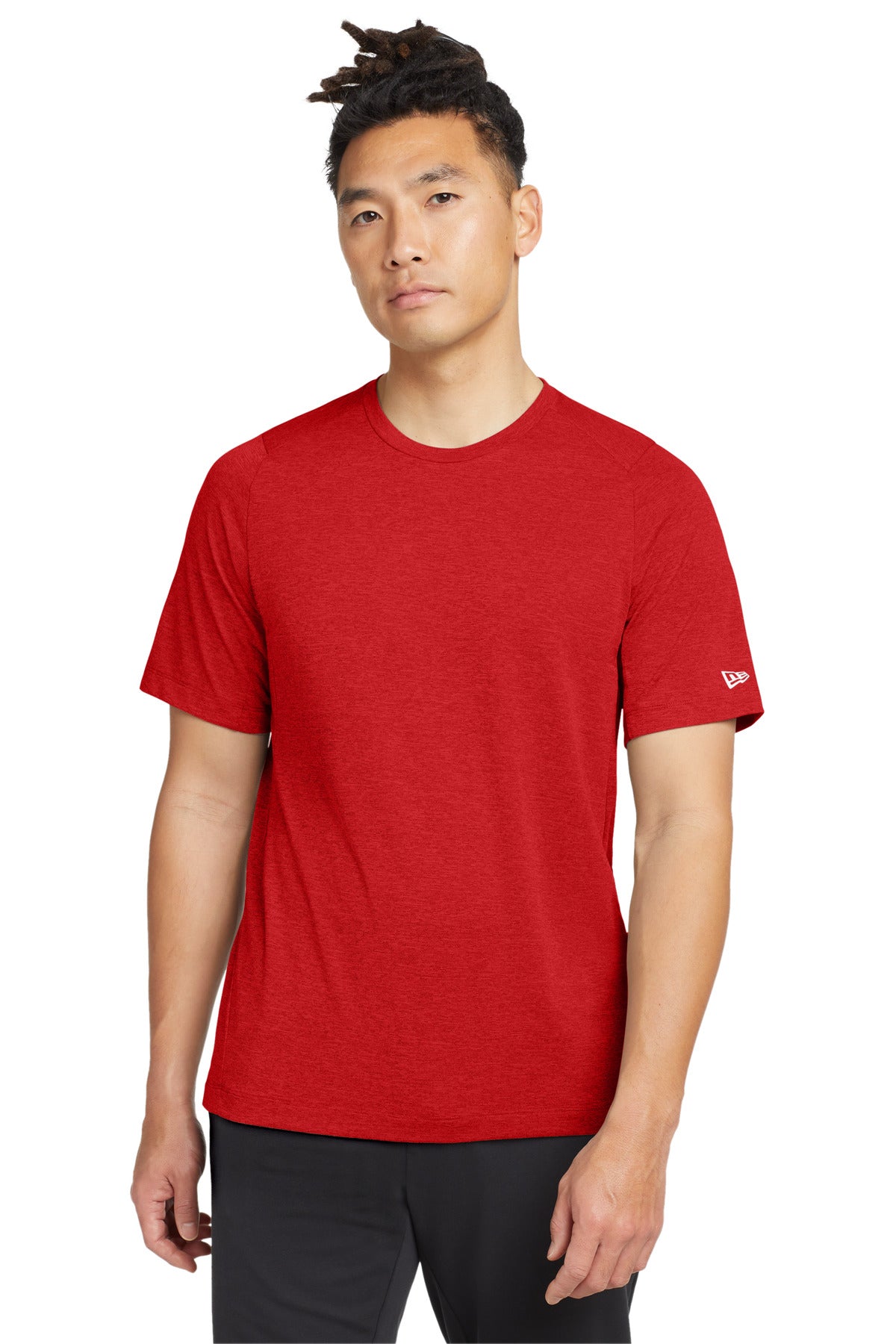 New Era ® Series Performance Crew Tee - Scarlet - XS