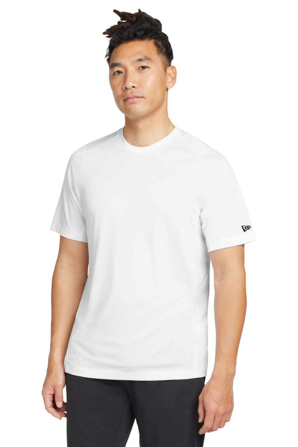 New Era ® Series Performance Crew Tee - White Solid - XS