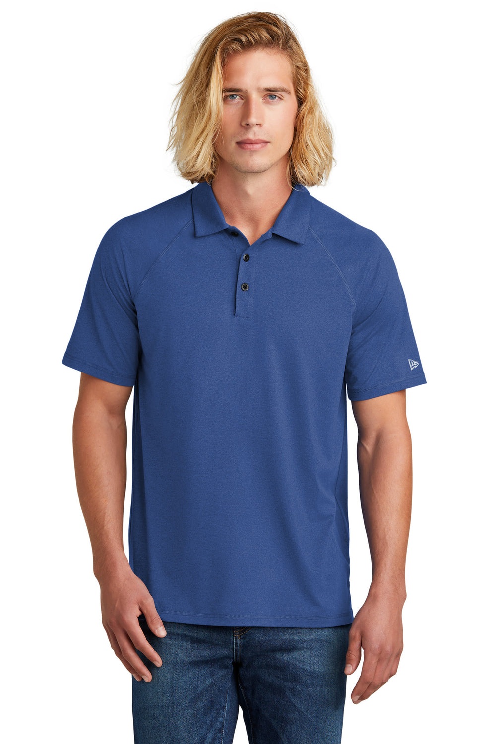 New Era® Power Polo - Royal Heather - XS