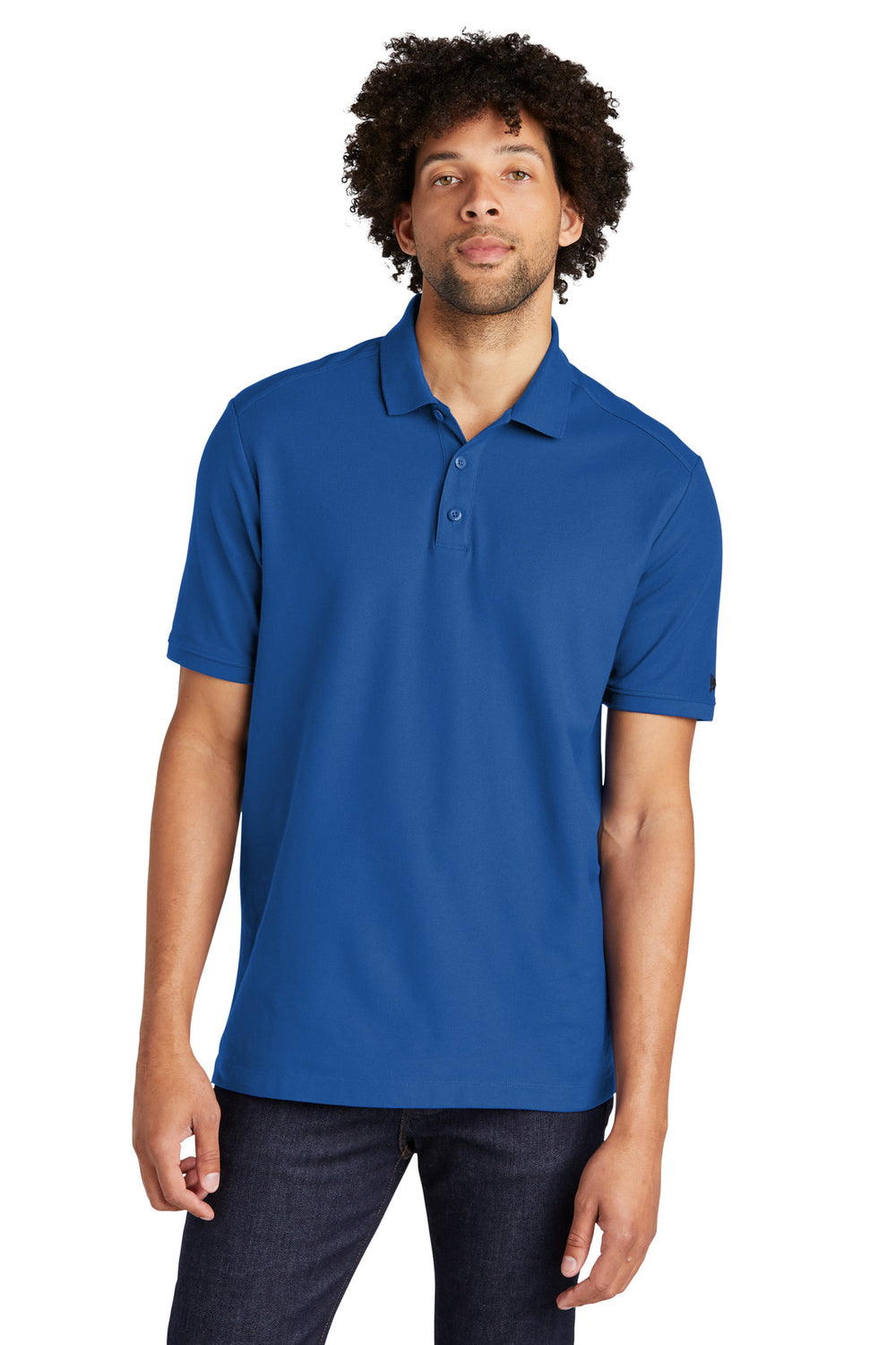 New Era ® Venue Home Plate Polo - Royal - XS