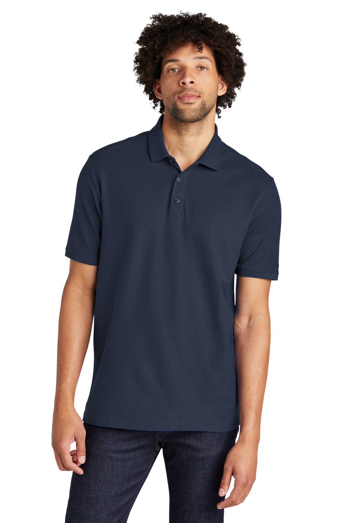 New Era ® Venue Home Plate Polo - True Navy - XS