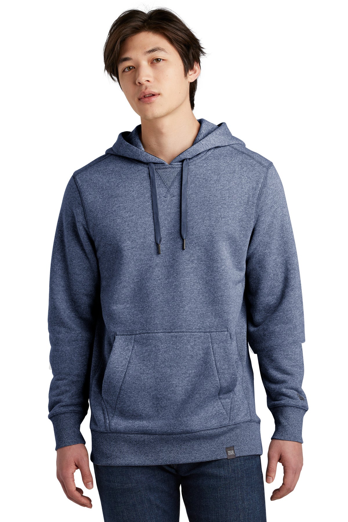 New Era ® French Terry Pullover Hoodie - Dark Royal Twist - XS