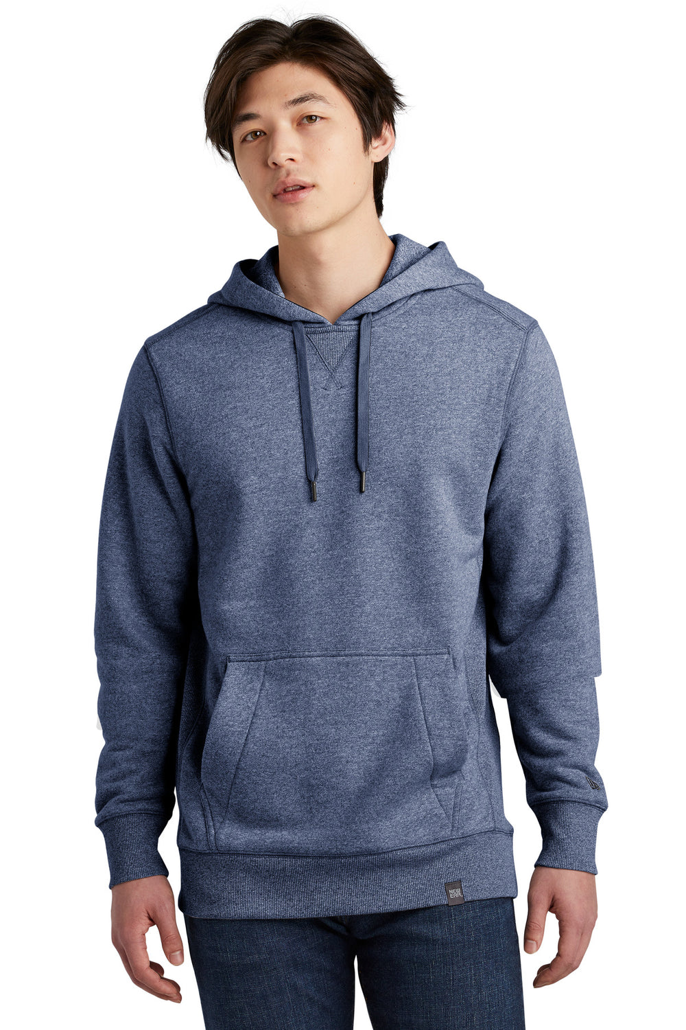 New Era ® French Terry Pullover Hoodie - Dark Royal Twist - XS