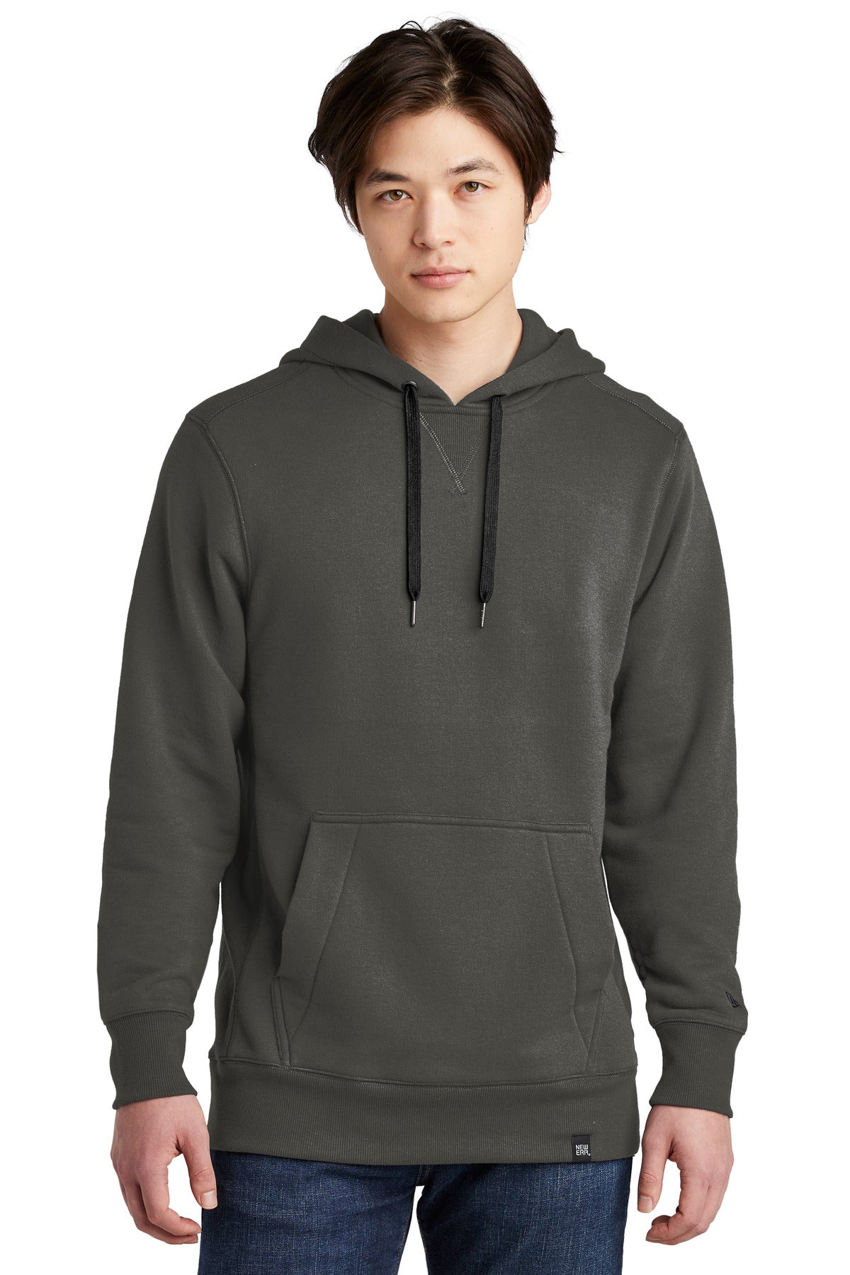New Era ® French Terry Pullover Hoodie - Graphite - XS