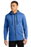 New Era ® Tri-Blend Fleece Full-Zip Hoodie - Royal Heather - XS