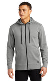 New Era ® Tri-Blend Fleece Full-Zip Hoodie - Shadow Grey Heather - XS