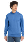 New Era ® Tri-Blend Fleece 1/4-Zip Pullover - Royal Heather - XS