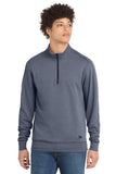New Era ® Tri-Blend Fleece 1/4-Zip Pullover - True Navy Heather - XS