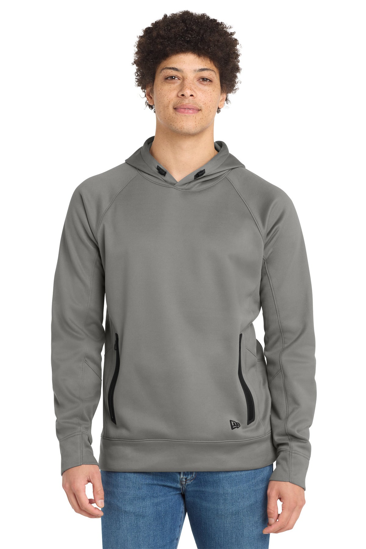 New Era ® Venue Fleece Pullover Hoodie - Shadow Grey - XS