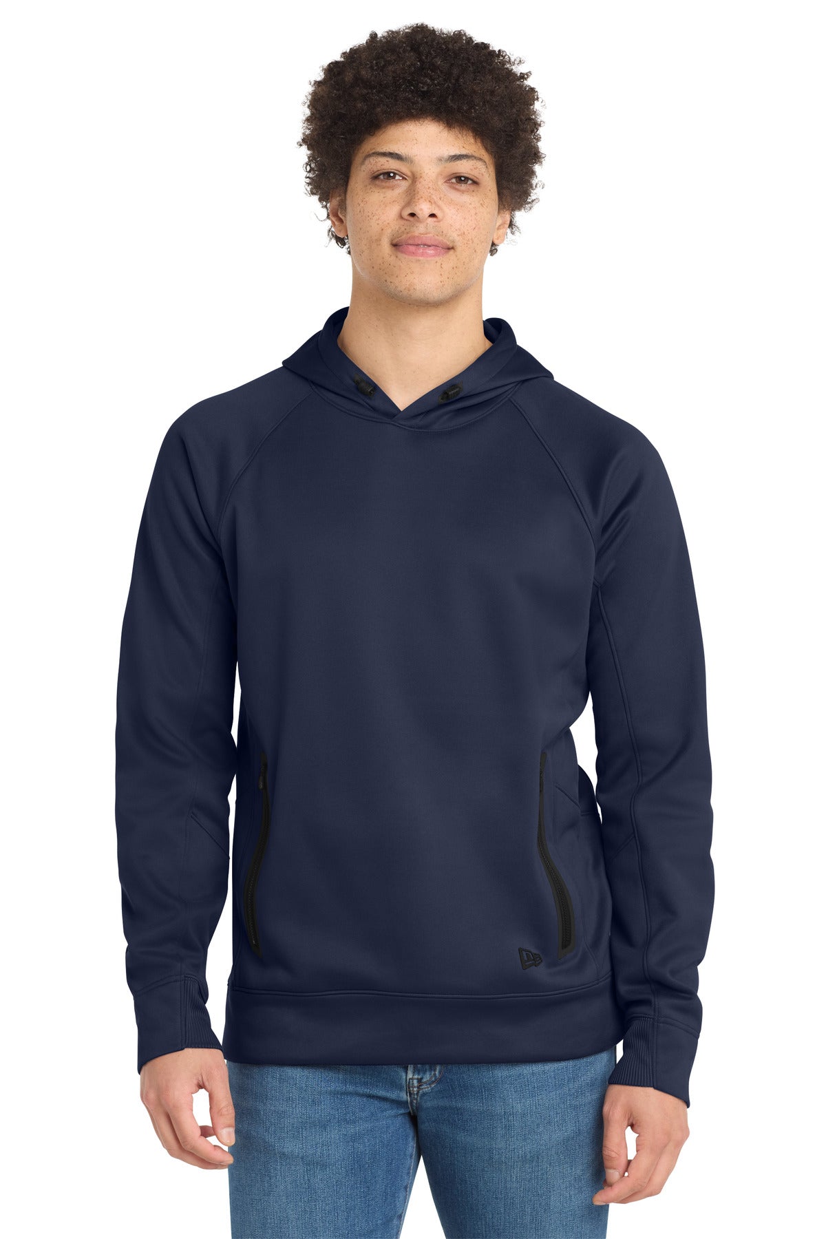 New Era ® Venue Fleece Pullover Hoodie - True Navy - XS