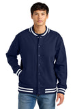 New Era® Varsity Heavyweight Fleece Jacket - True Navy - XS