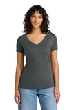 Next Level Apparel® Women's Ideal V-Neck Tee - Dark Gray - XS