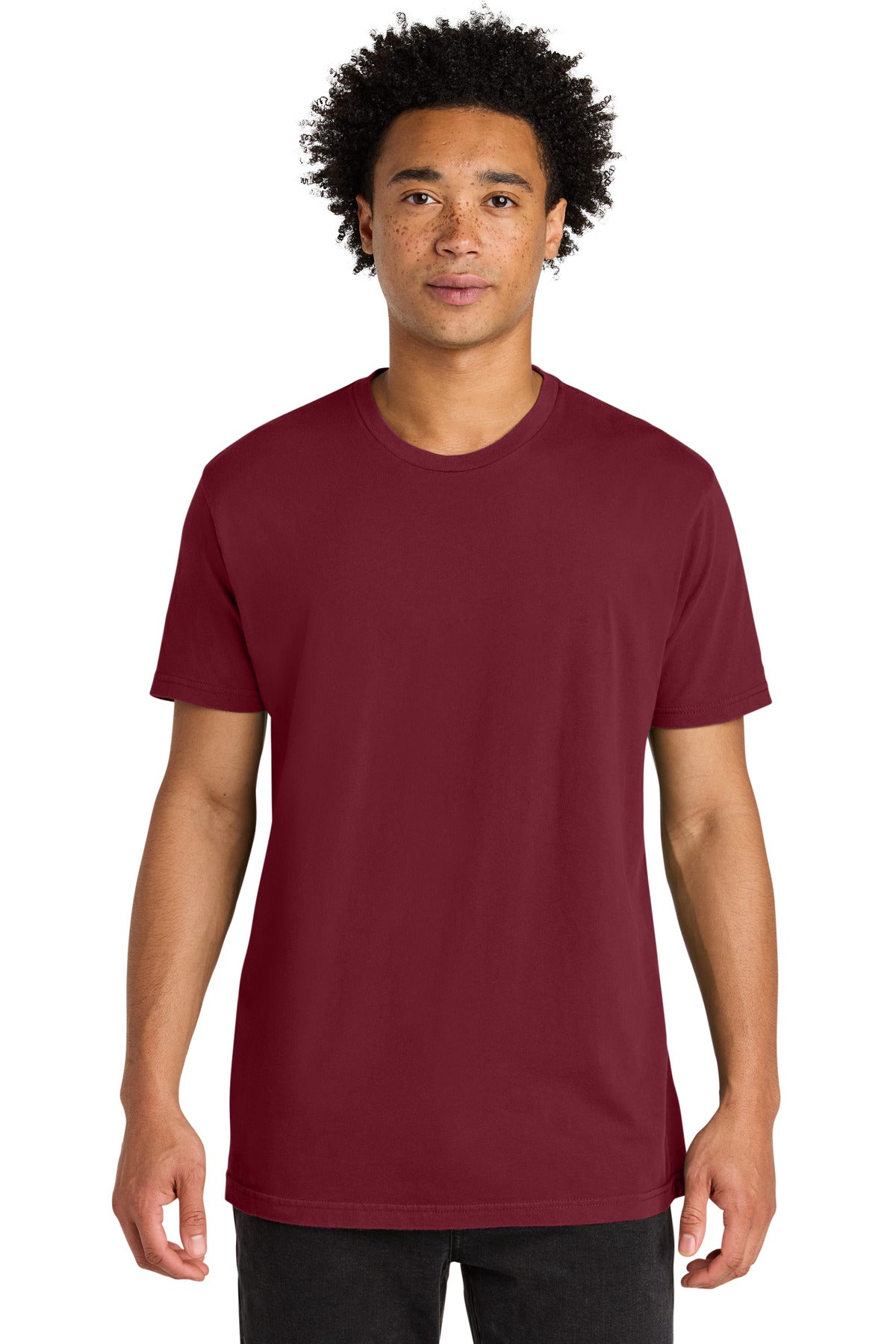 Next Level Apparel® Soft Wash Cotton Tee - Washed Cardinal - XS