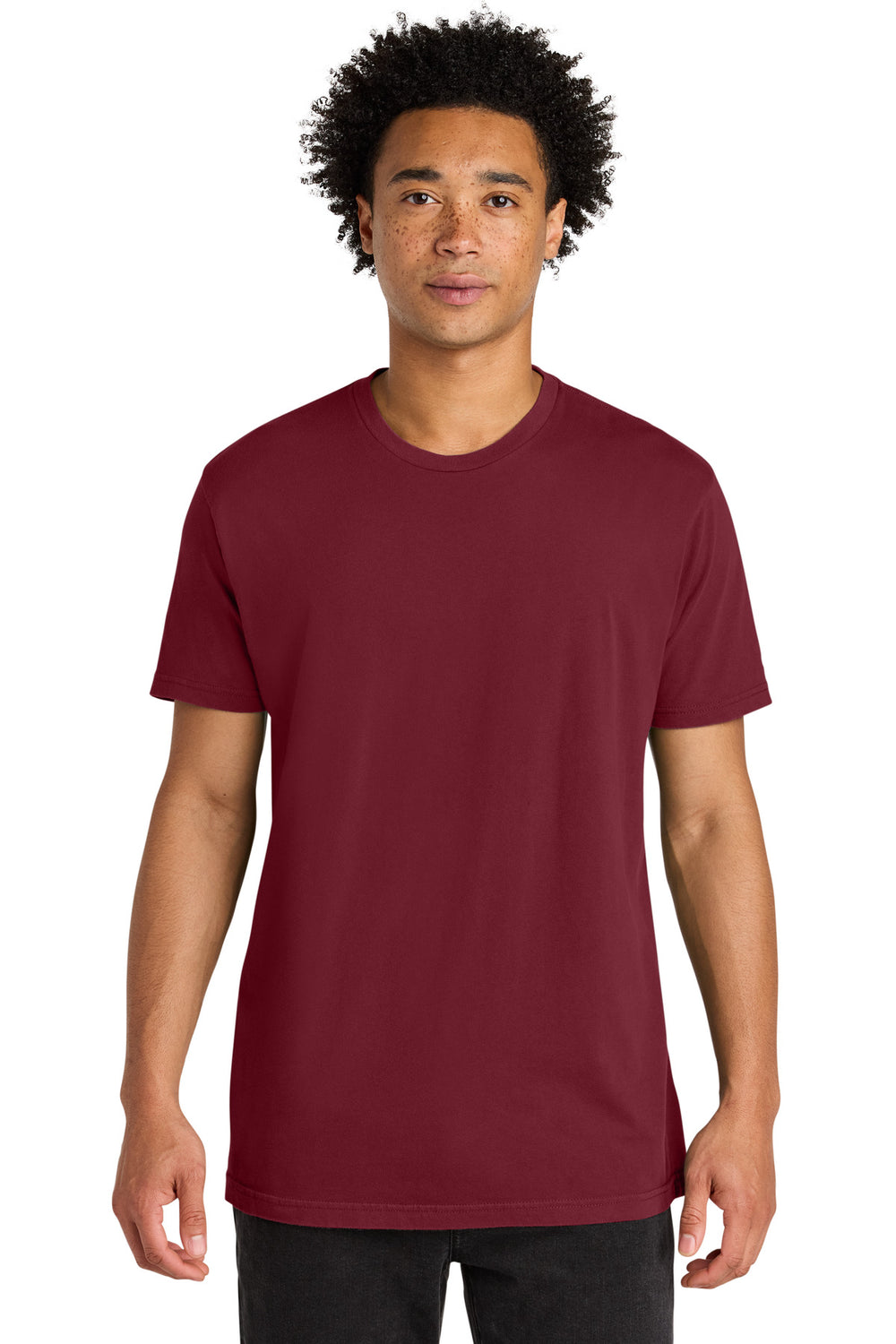 Next Level Apparel® Soft Wash Cotton Tee - Washed Cardinal - XS