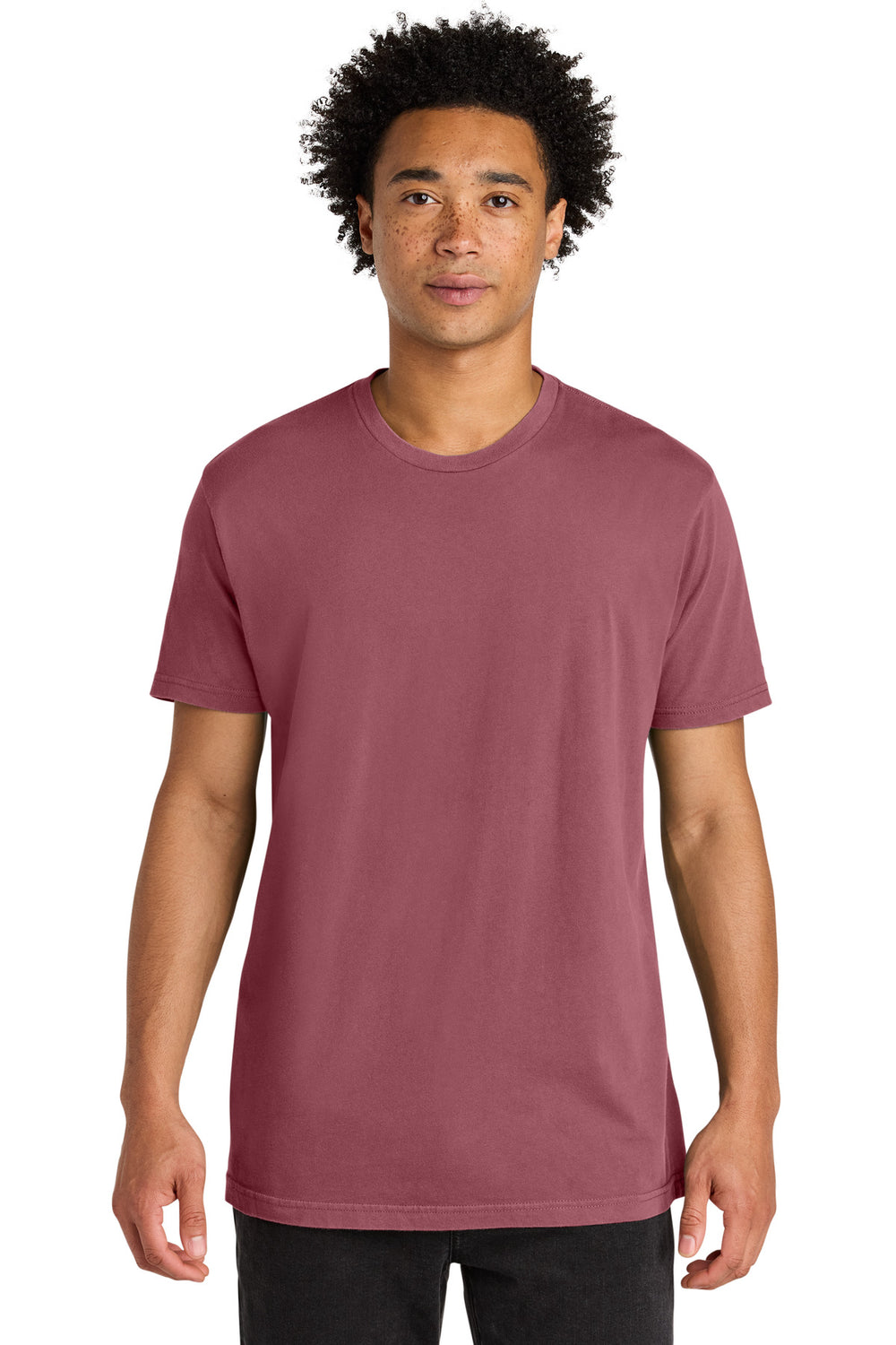 Next Level Apparel® Soft Wash Cotton Tee - Washed Mauve - XS