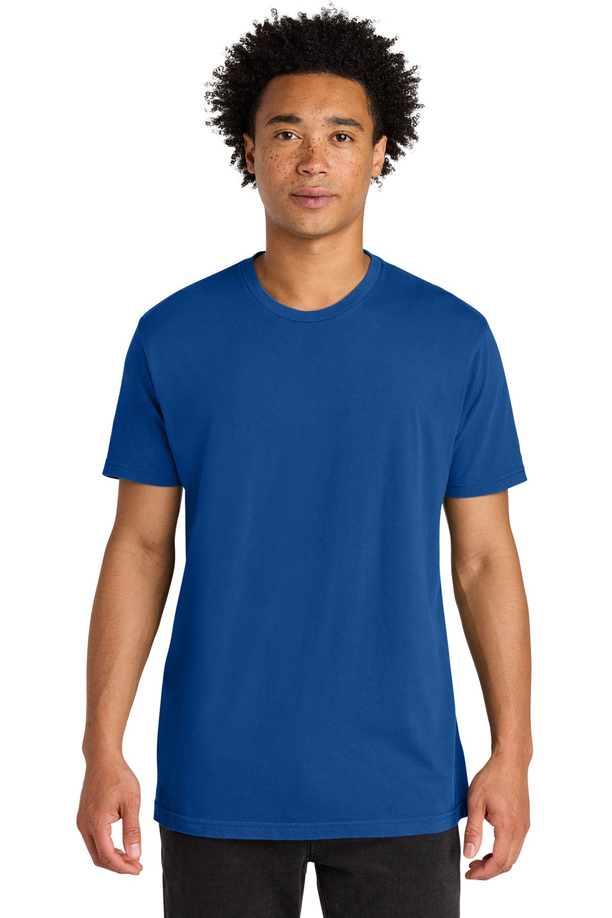 Next Level Apparel® Soft Wash Cotton Tee - Washed Royal - XS