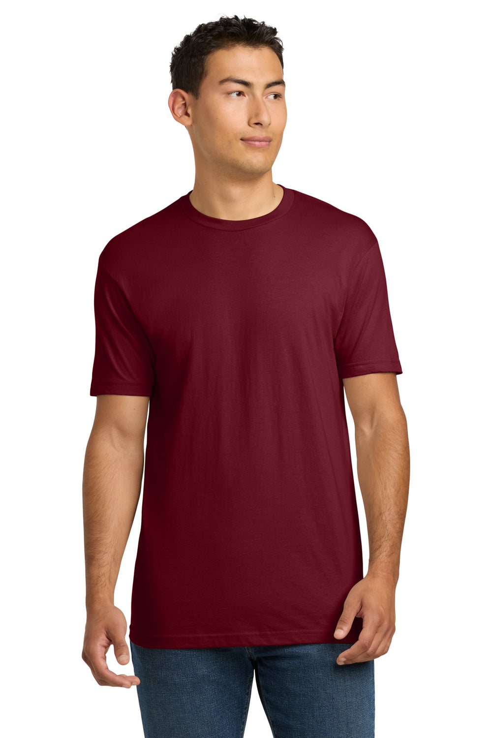 Next Level Apparel® Adult Cotton Tee - Cardinal - XS