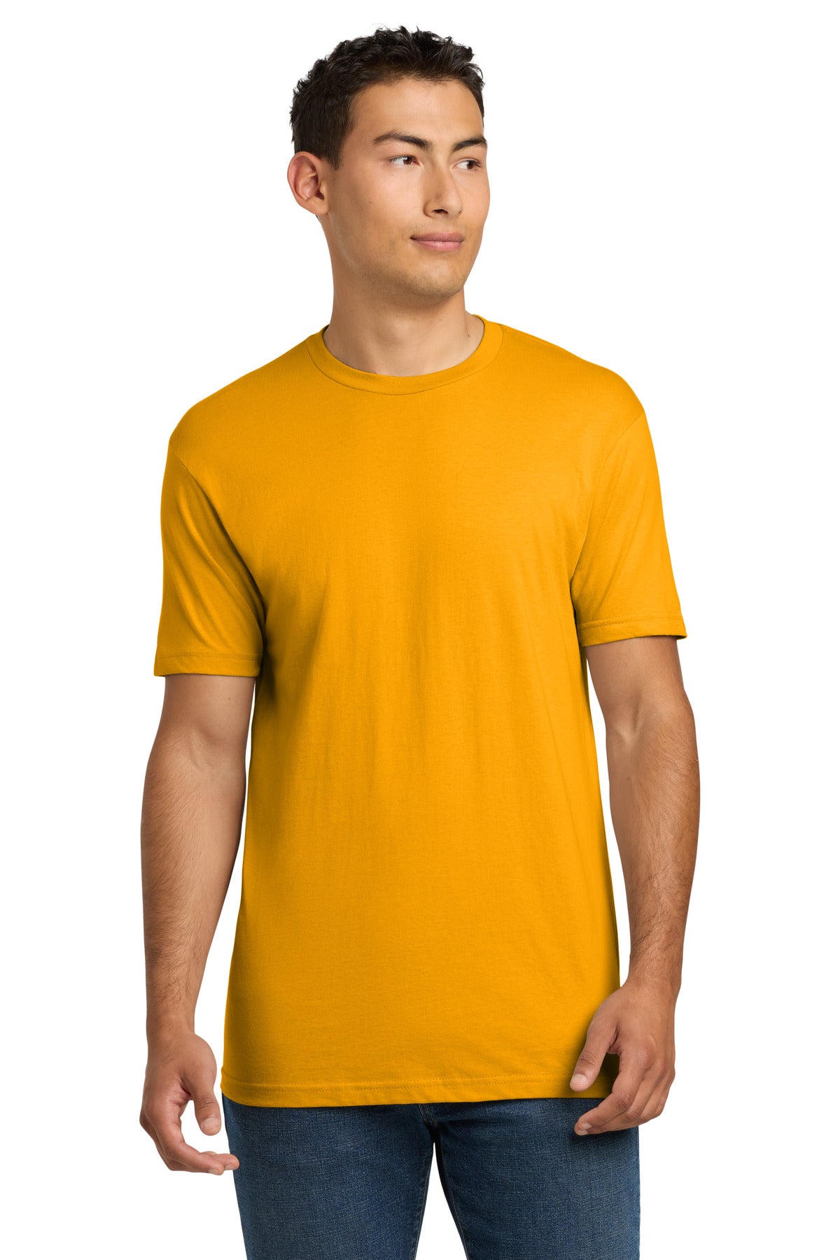 Next Level Apparel® Adult Cotton Tee - Gold - XS