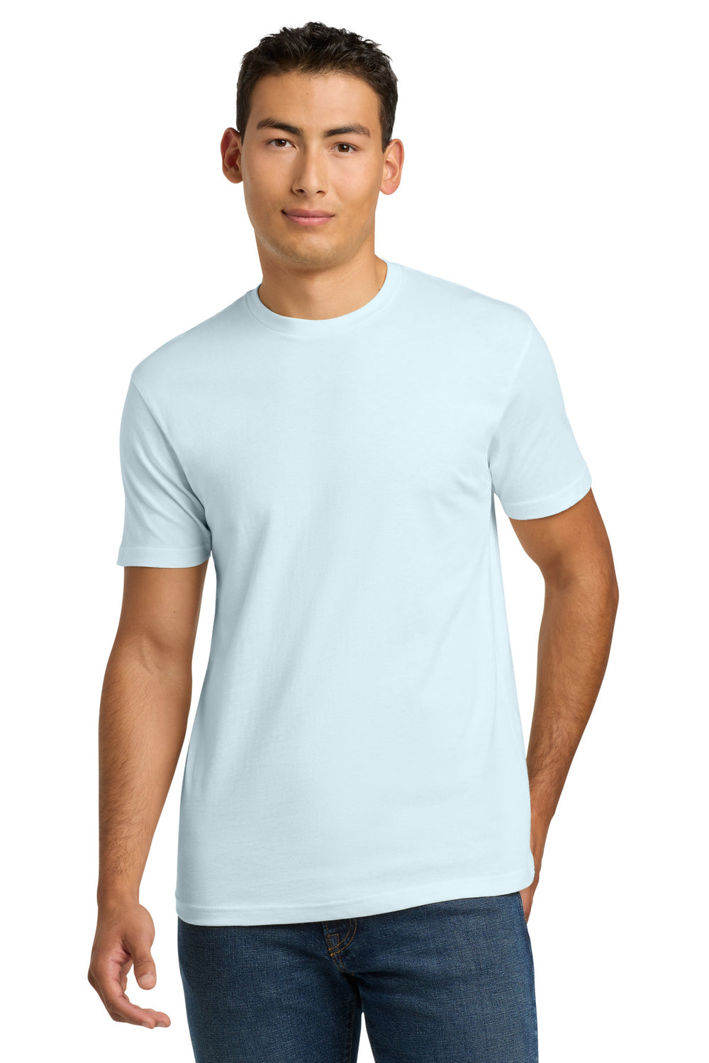 Next Level Apparel® Adult Cotton Tee - Light Blue - XS