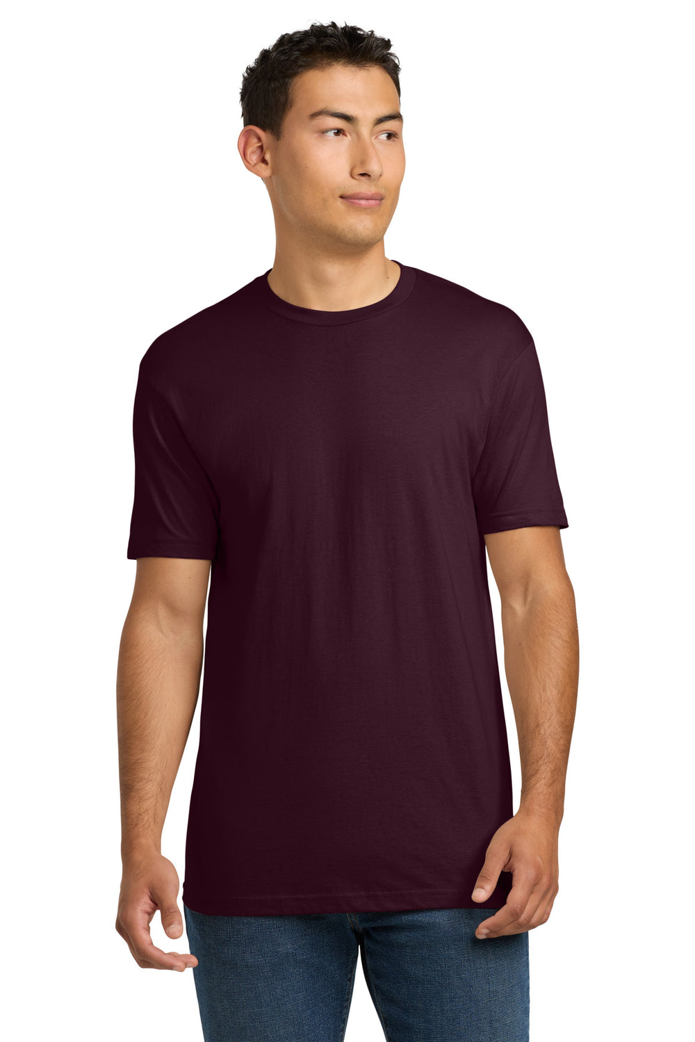 Next Level Apparel® Adult Cotton Tee - Oxblood - 2XL