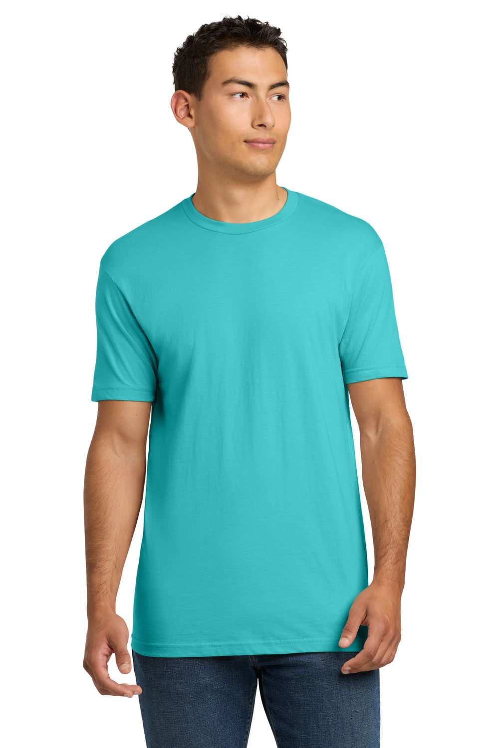 Next Level Apparel® Adult Cotton Tee - Tahiti Blue - XS