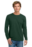 Next Level Apparel® Cotton Long Sleeve Tee - Forest Green - 2XL