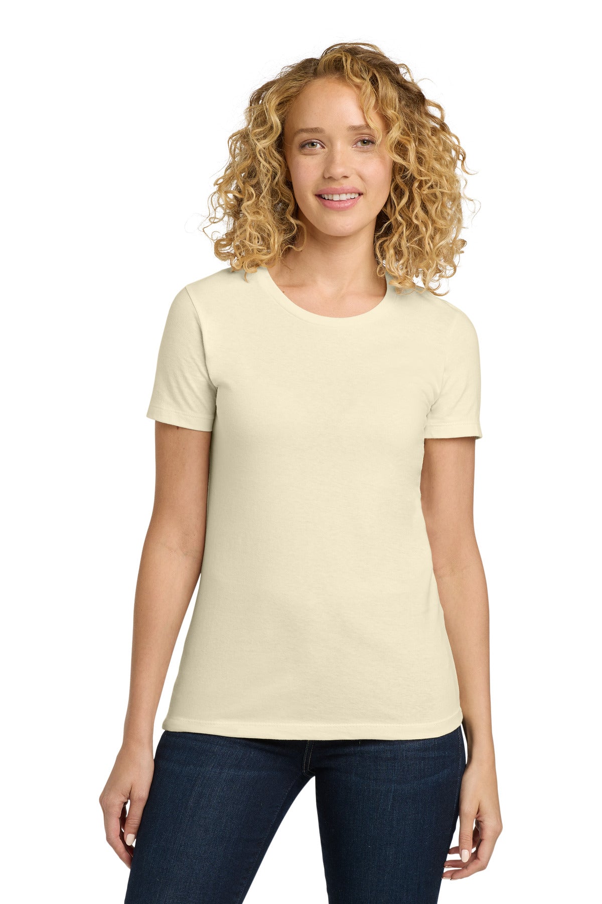 Next Level Apparel® Women's Cotton Tee - Natural - XS