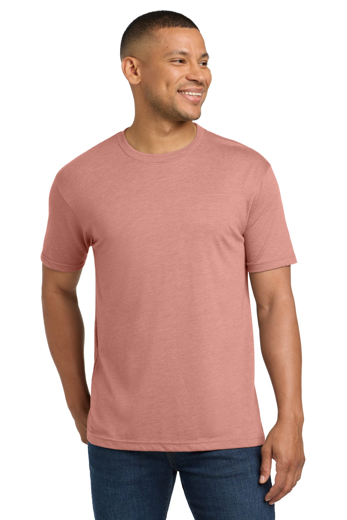 Next Level Apparel® Adult Tri-Blend Tee - Desert Pink - XS