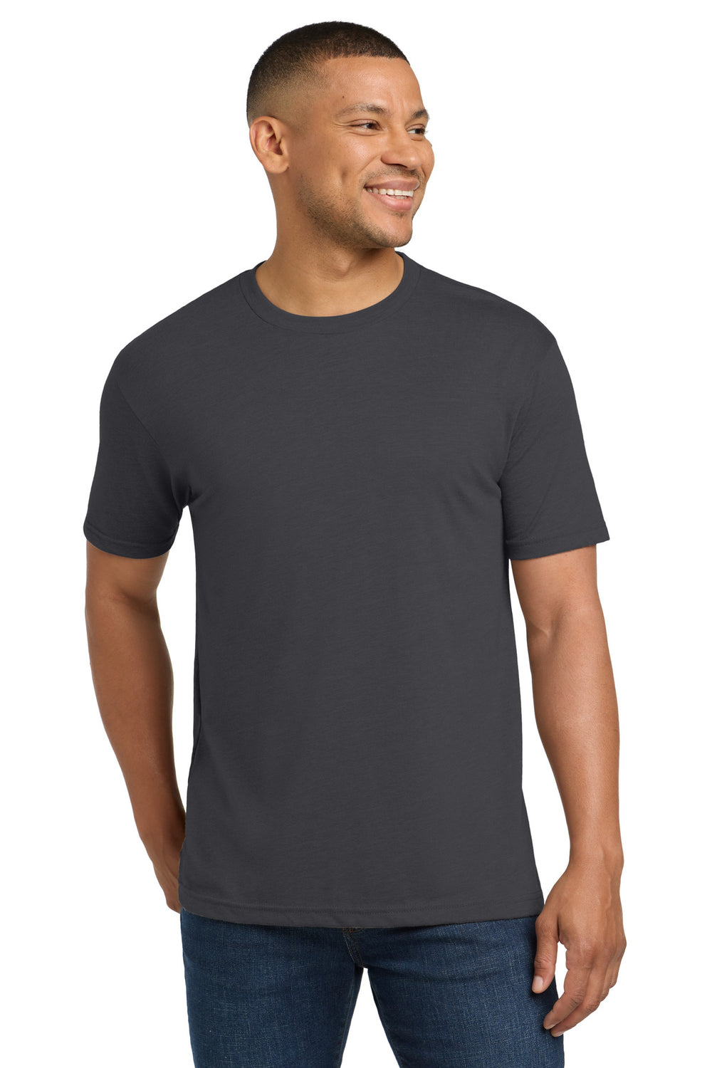 Next Level Apparel® Adult Tri-Blend Tee - Solid Graphite - XS