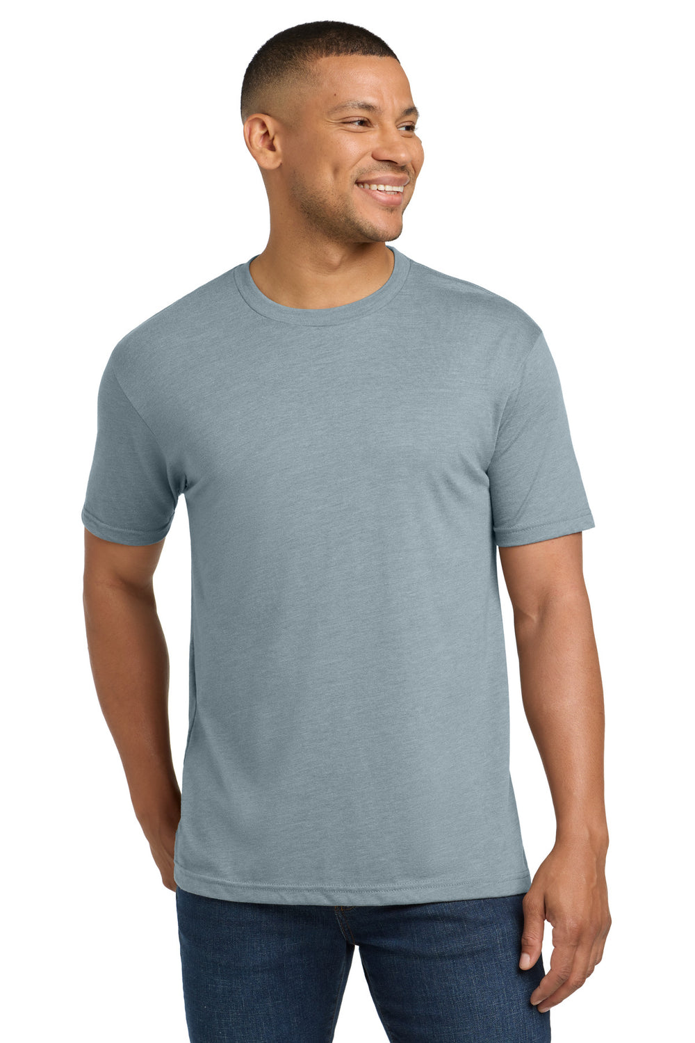 Next Level Apparel® Adult Tri-Blend Tee - Stonewash Denim - XS