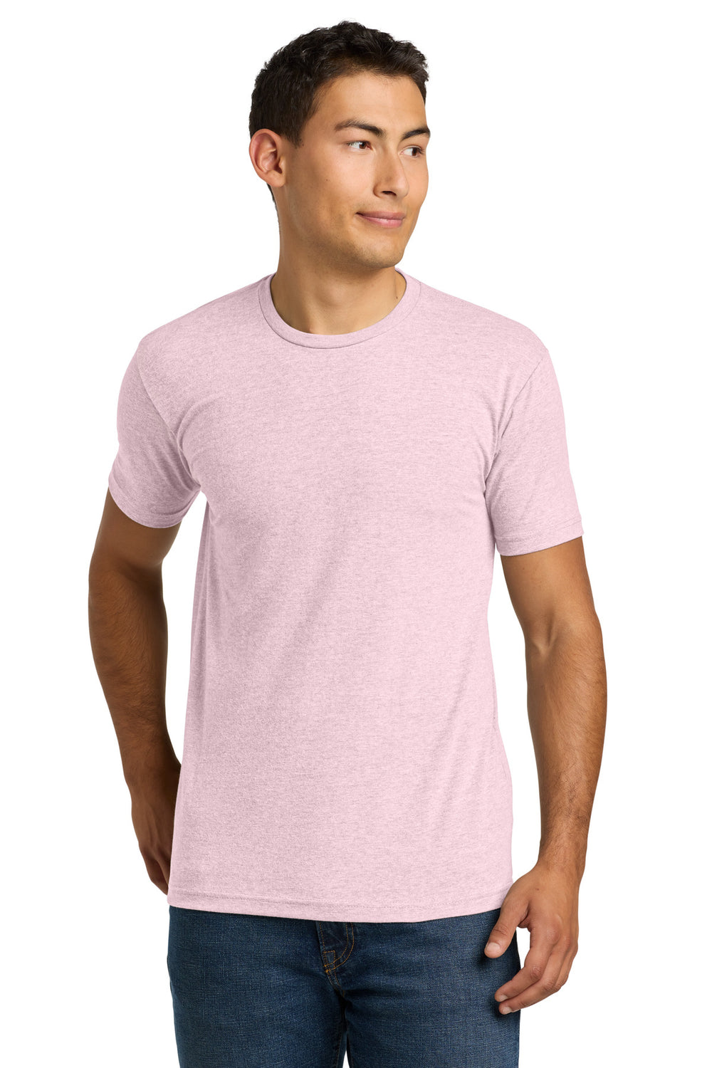 Next Level Apparel® Adult CVC Tee - Heather Light Pink - 2XL