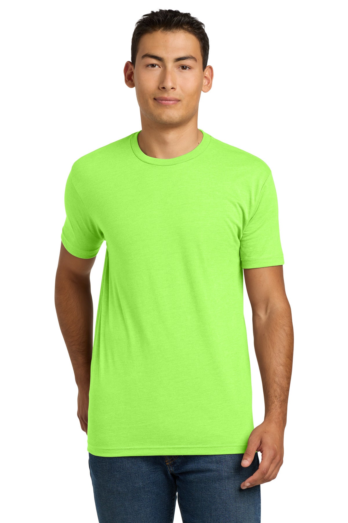 Next Level Apparel® Adult CVC Tee - Neon Green - 2XL