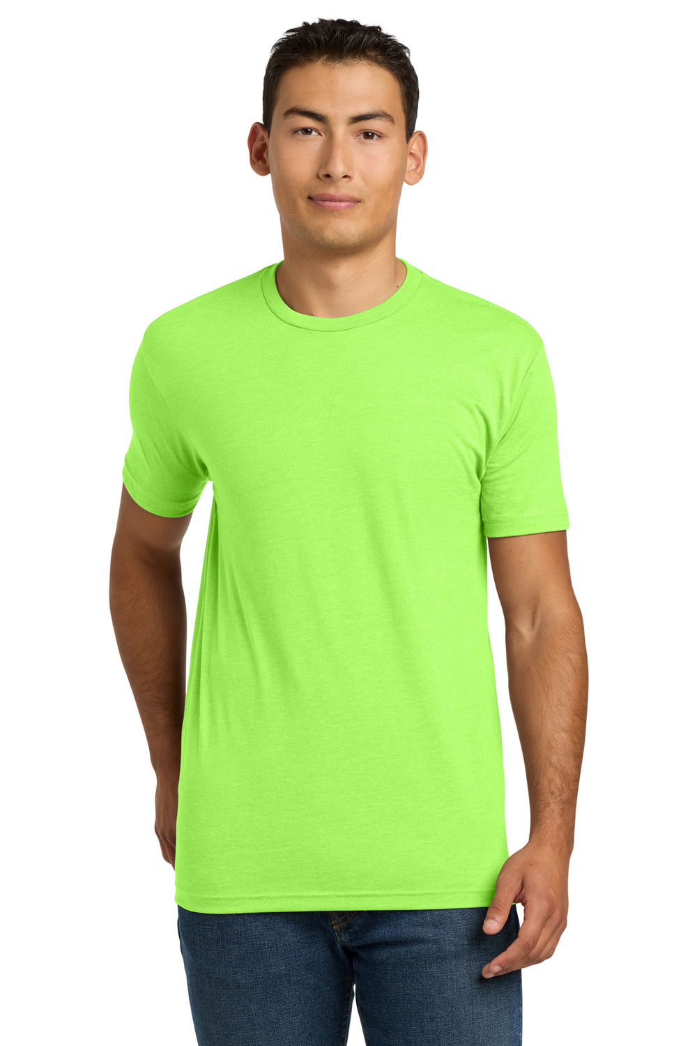 Next Level Apparel® Adult CVC Tee - Neon Green - 2XL