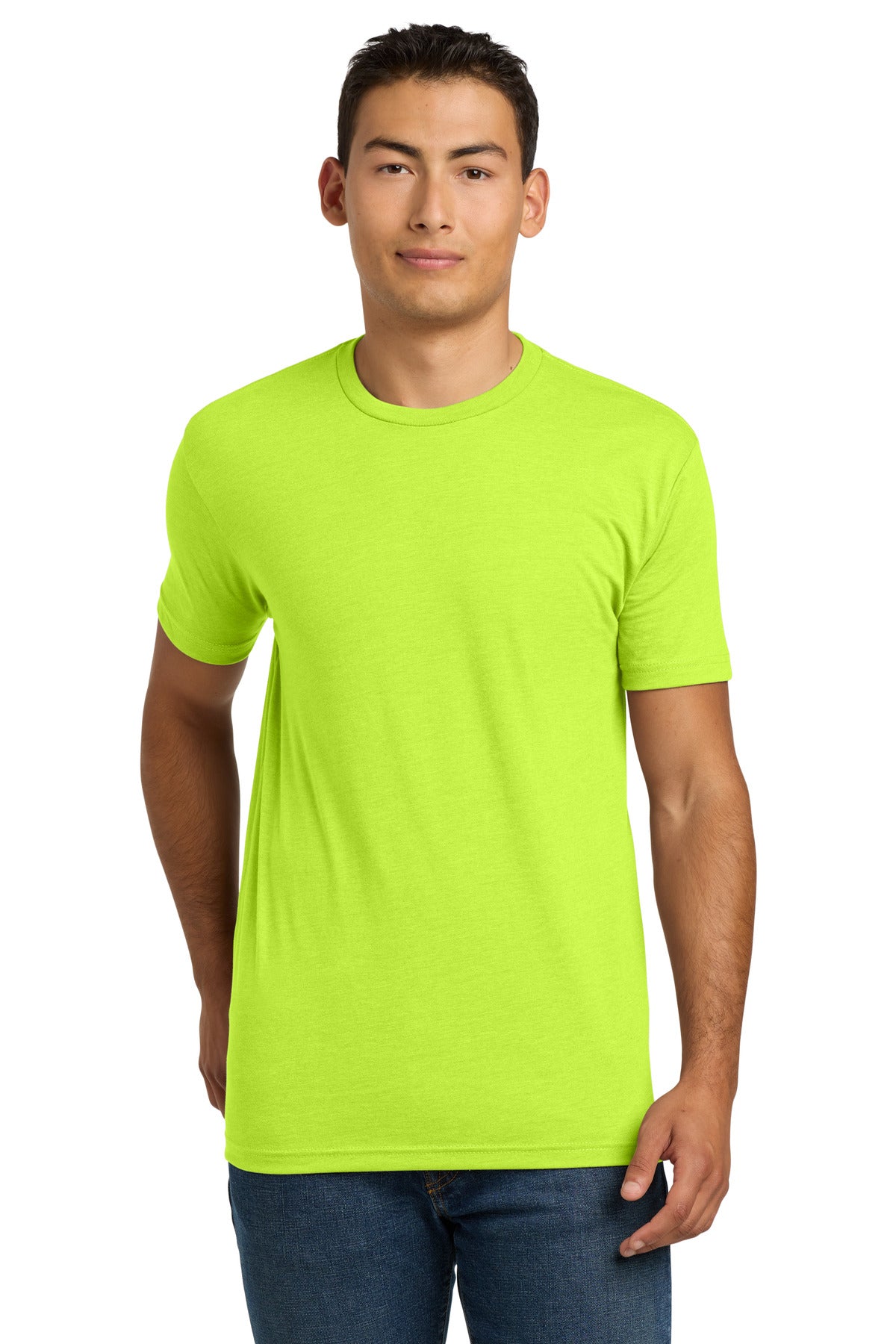 Next Level Apparel® Adult CVC Tee - Neon Yellow - 2XL