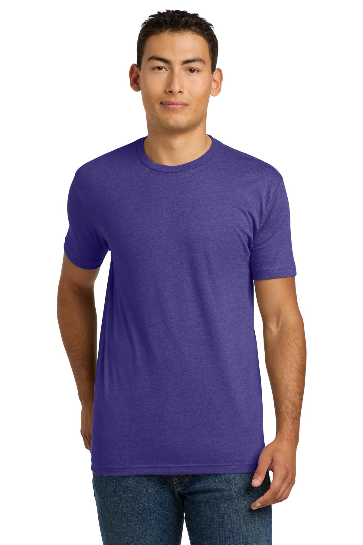 Next Level Apparel® Adult CVC Tee - Purple Rush - XS