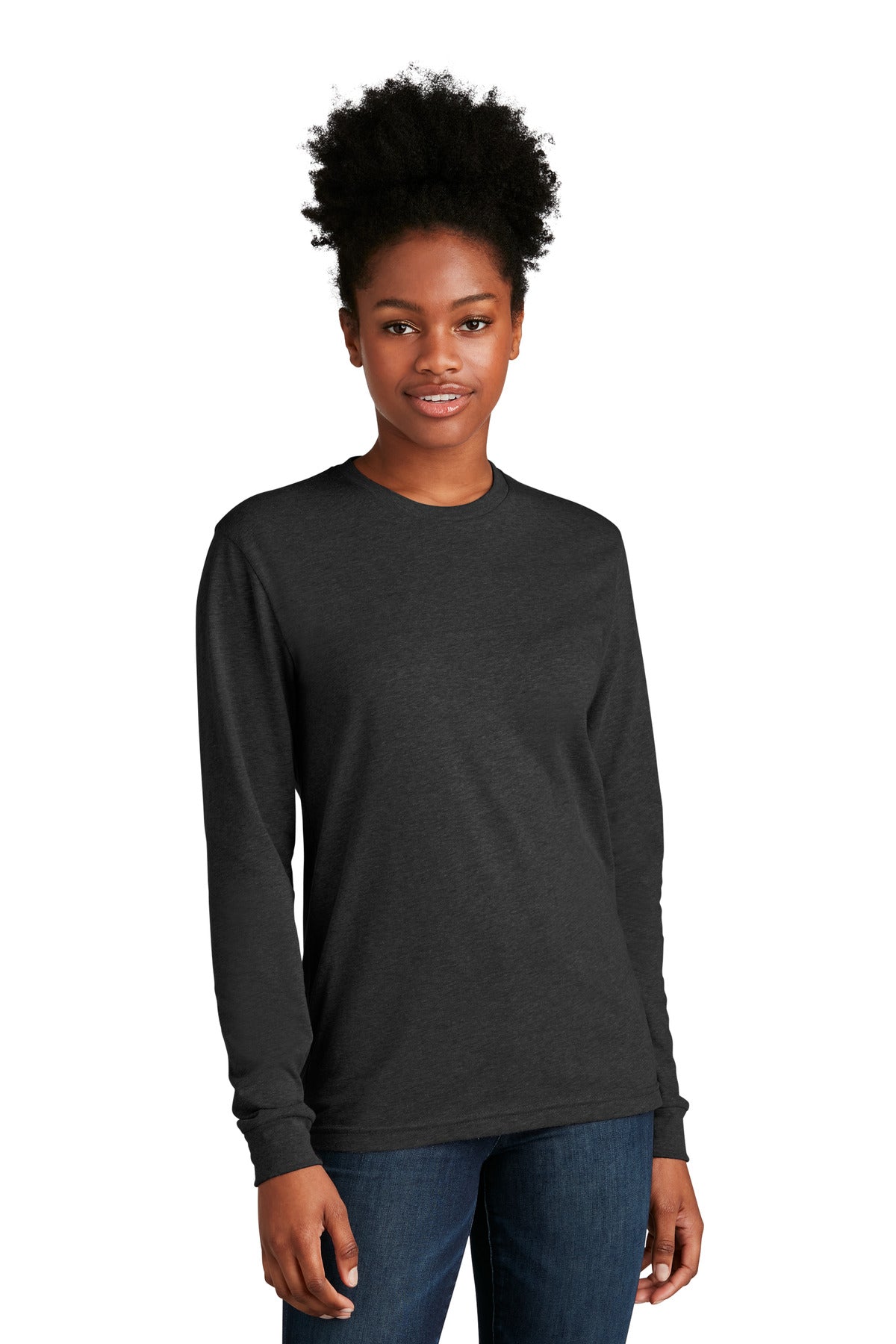 Next Level Apparel® Adult CVC Long Sleeve Tee - Charcoal - XS